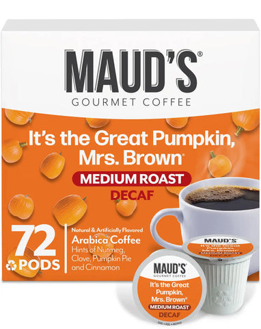Maud's Decaf Pumpkin Spice Coffee Pods