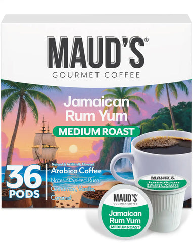 Maud's Jamaican Rum Yum Coffee Pods