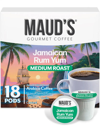 Maud's Jamaican Rum Yum Coffee Pods
