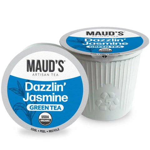 Maud's Organic Jasmine Green Tea Pods