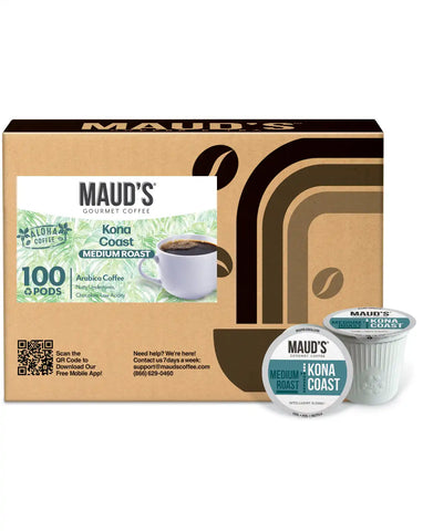 Maud's Kona Blend Coffee Pods