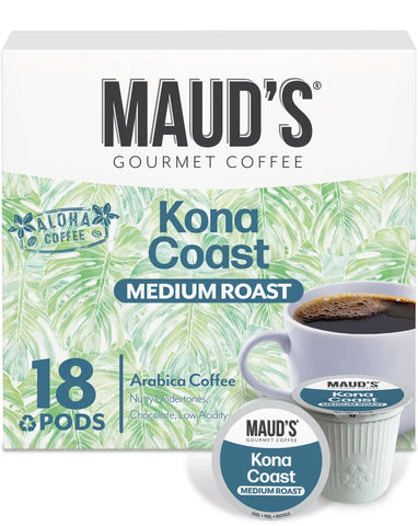 Maud's Kona Blend Coffee Pods