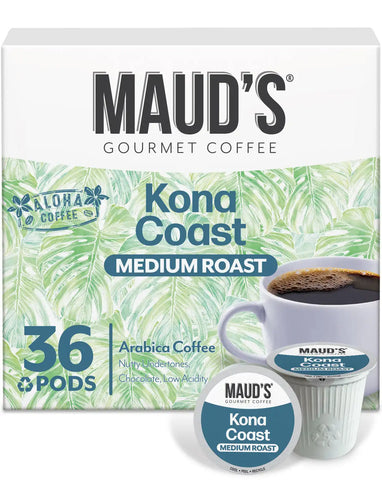 Maud's Kona Blend Coffee Pods