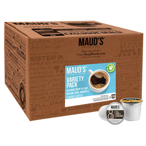 Maud's Bulk Coffee Variety Pack - 136ct