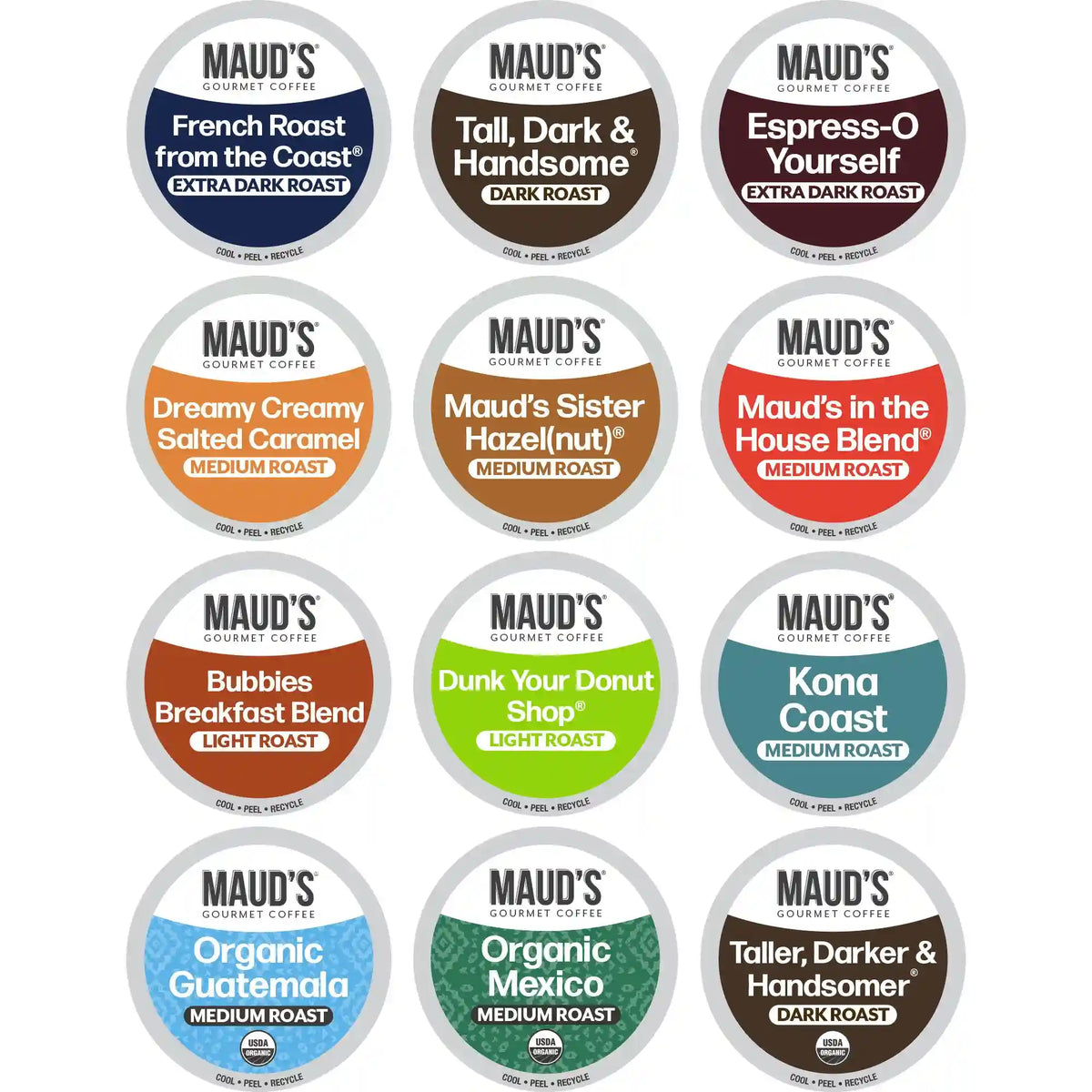 Maud's Bulk Coffee Variety Pack - 136ct
