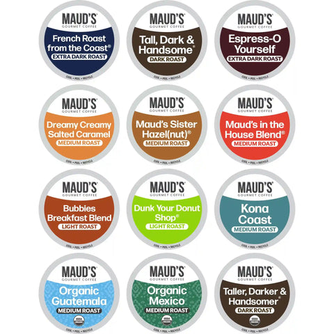 Maud's Bulk Coffee Variety Pack - 136ct