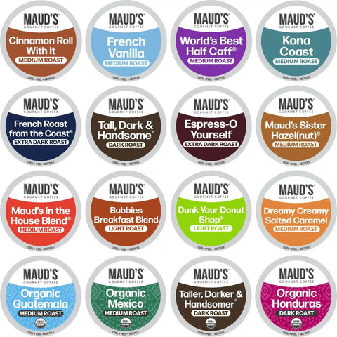 Maud's Coffee Lover's Variety Pack - 40ct
