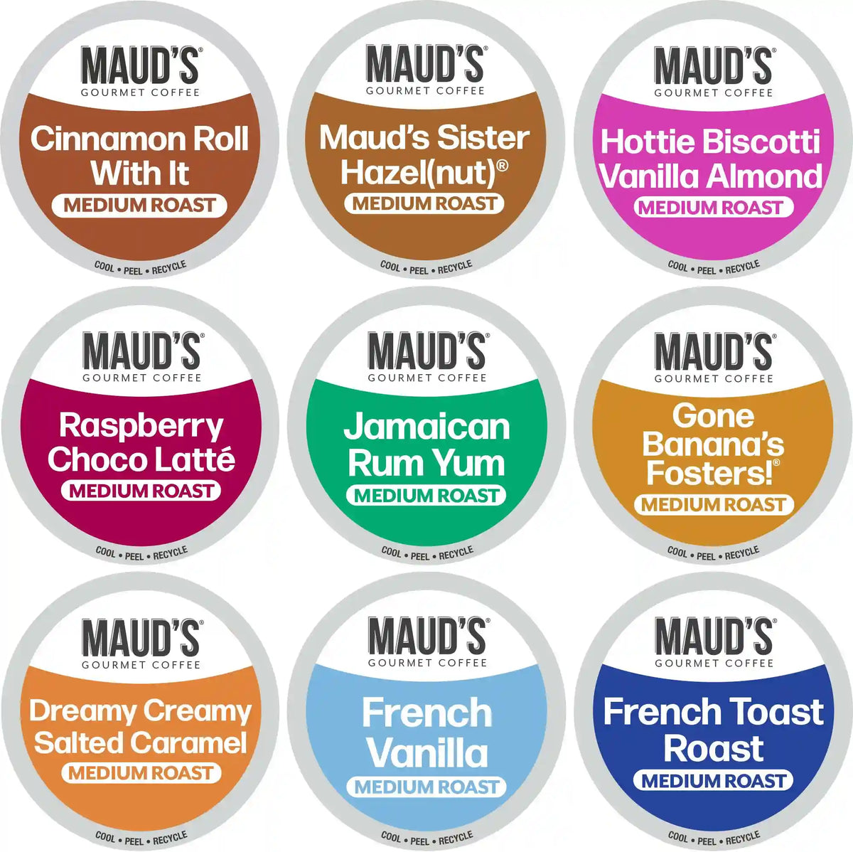 Maud's Flavored Coffee Variety Pack - 40ct