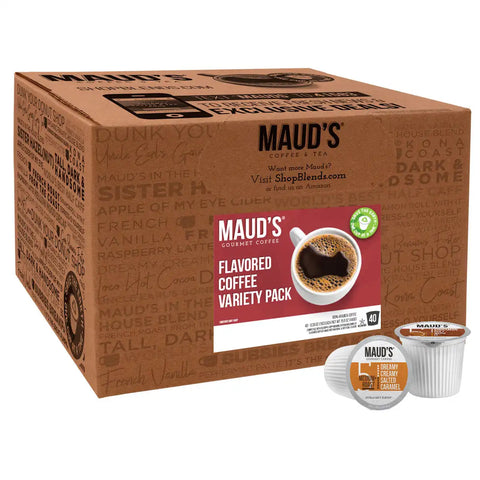 Maud's Flavored Coffee Variety Pack - 40ct