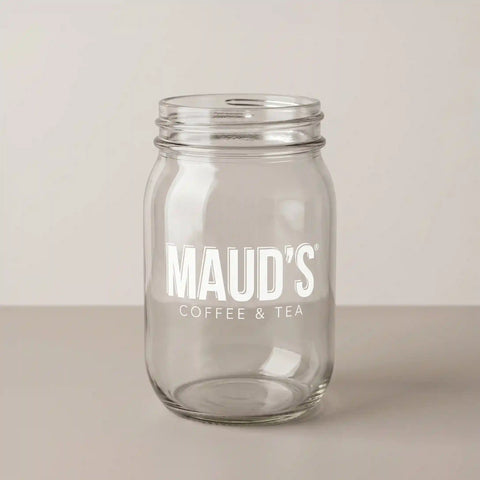 Maud’s Coffee & Tea Mason Jar