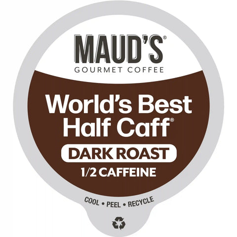 Maud's Half Caff Dark Roast Coffee Pods
