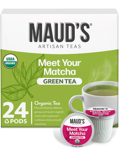 Maud's Organic Matcha Green Tea Pods