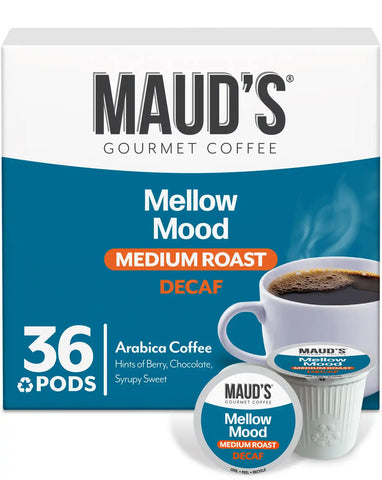 Maud's Decaf Medium Roast Coffee Pods