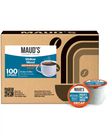 Maud's Decaf Medium Roast Coffee Pods