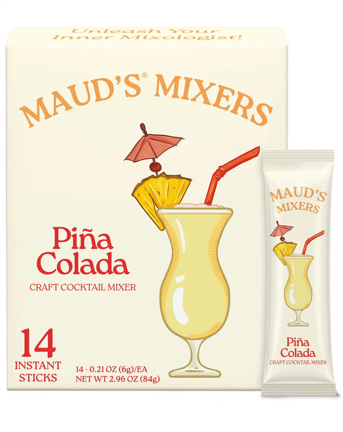 Maud's Mixers Pina Colada
