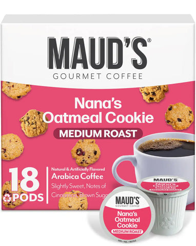 Maud's Oatmeal Cookie Coffee Pods