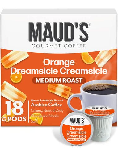 Maud's Orange Dreamsicle Creamsicle Coffee Pods