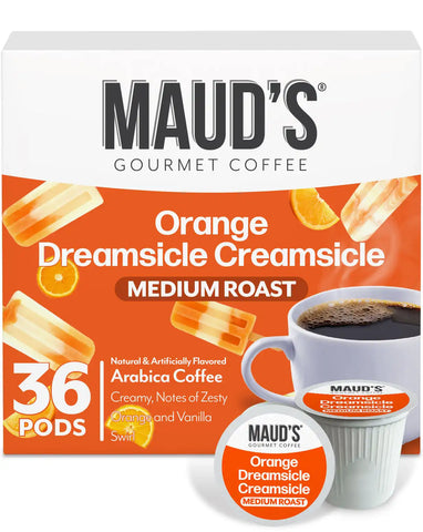 Maud's Orange Dreamsicle Creamsicle Coffee Pods