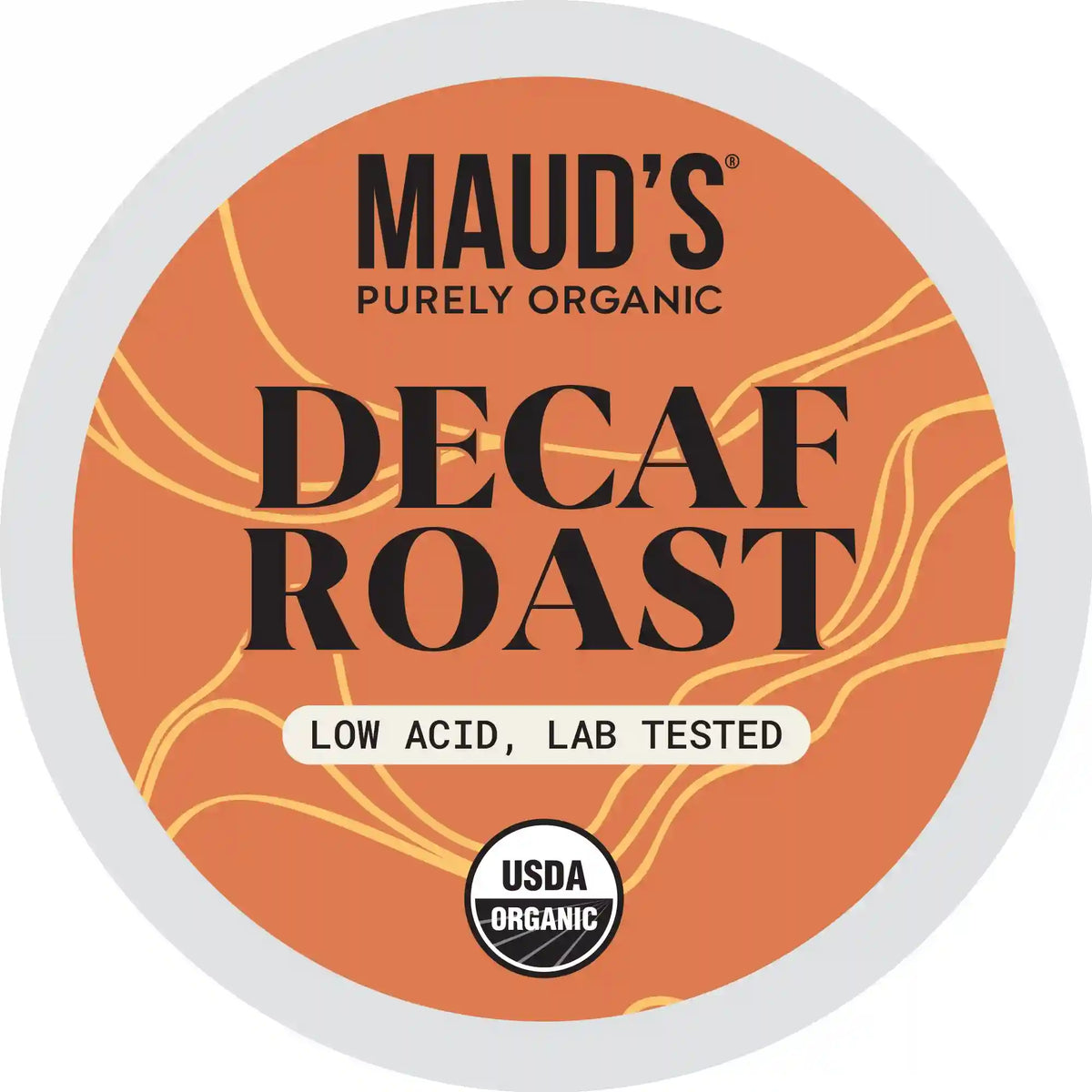Maud's Purely Organic Decaf Coffee Pods