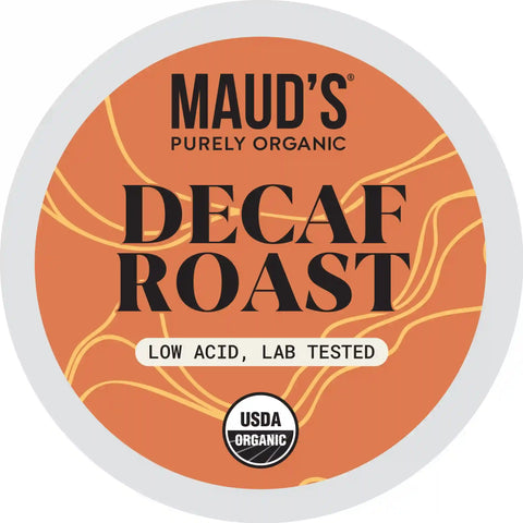 Maud's Purely Organic Decaf Coffee Pods
