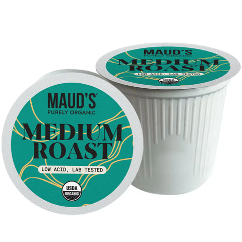 Mauds Purely Organic Medium Roast Coffee Pods