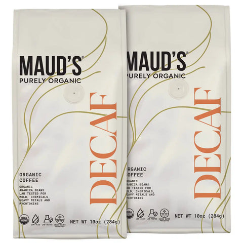Maud's Purely Organic Decaf Ground Coffee