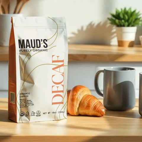 Maud's Purely Organic Decaf Ground Coffee