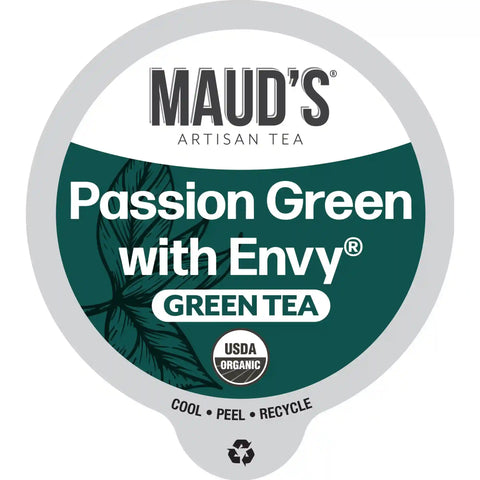 Maud's Organic Passion Green Tea Pods