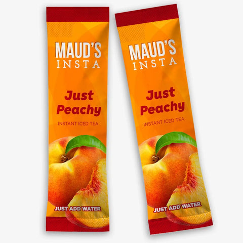 Maud's Peach Iced Tea Instant Sticks