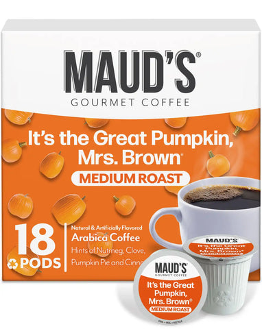Maud's Pumpkin Spice Flavored Coffee Pods