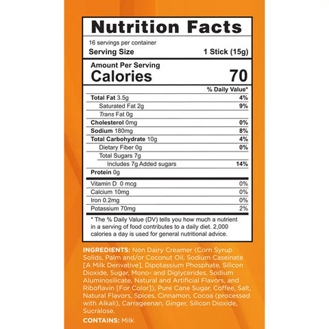Maud's Pumpkin Coffee Instant Sticks