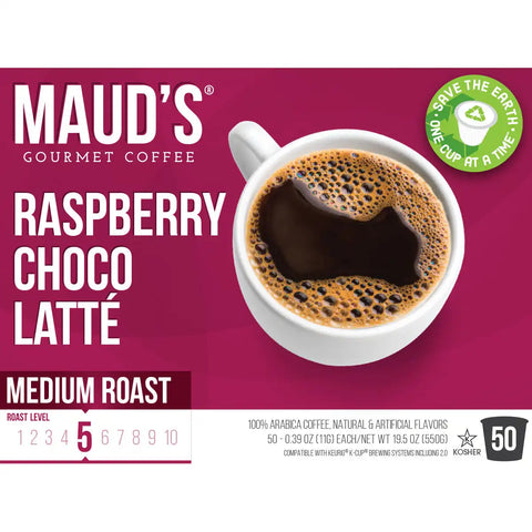 Maud's Raspberry Chocolate Coffee Pods