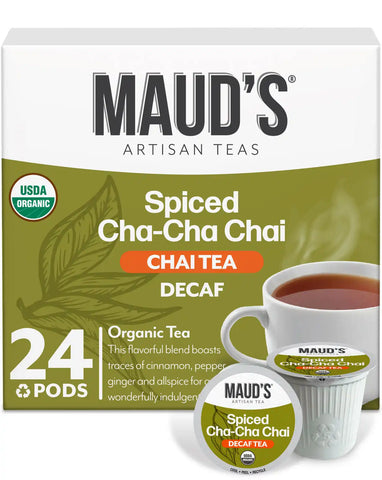 Maud's Organic Decaf Chai Tea Pods