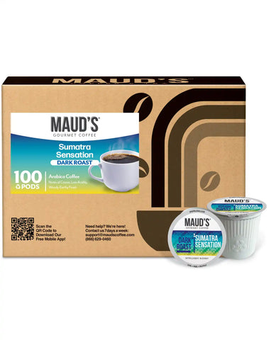 Maud's Sumatra Sensation Coffee Pods