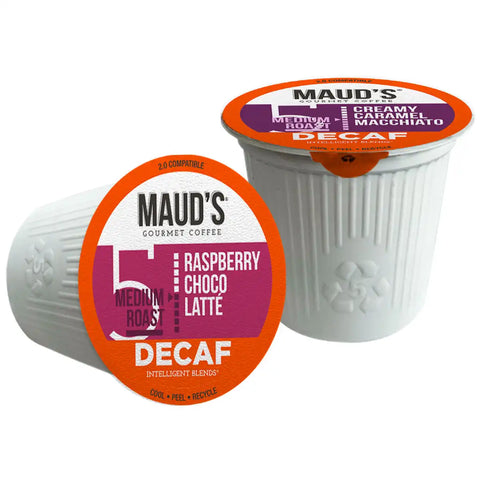 Maud's Super Flavored Decaf Coffee Pods Variety Pack - 80ct
