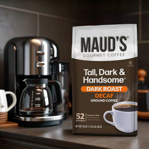 Maud's Decaf Dark Roast Ground Coffee