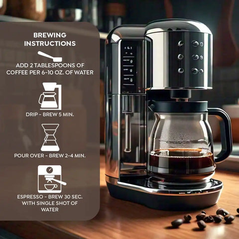 Maud's Decaf Dark Roast Ground Coffee
