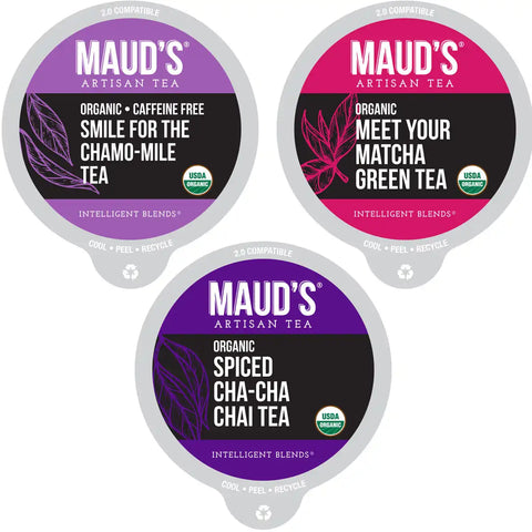 Maud's Organic Tea Variety Bundle - 72ct