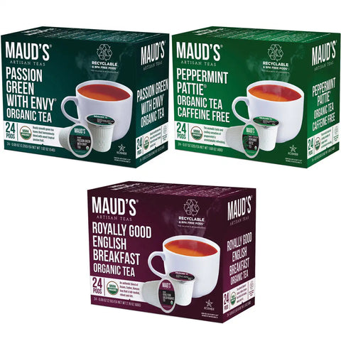 Maud's Organic Original Tea Variety Bundle - 72ct