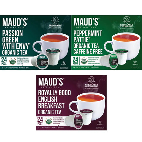 Maud's Organic Original Tea Variety Bundle - 72ct