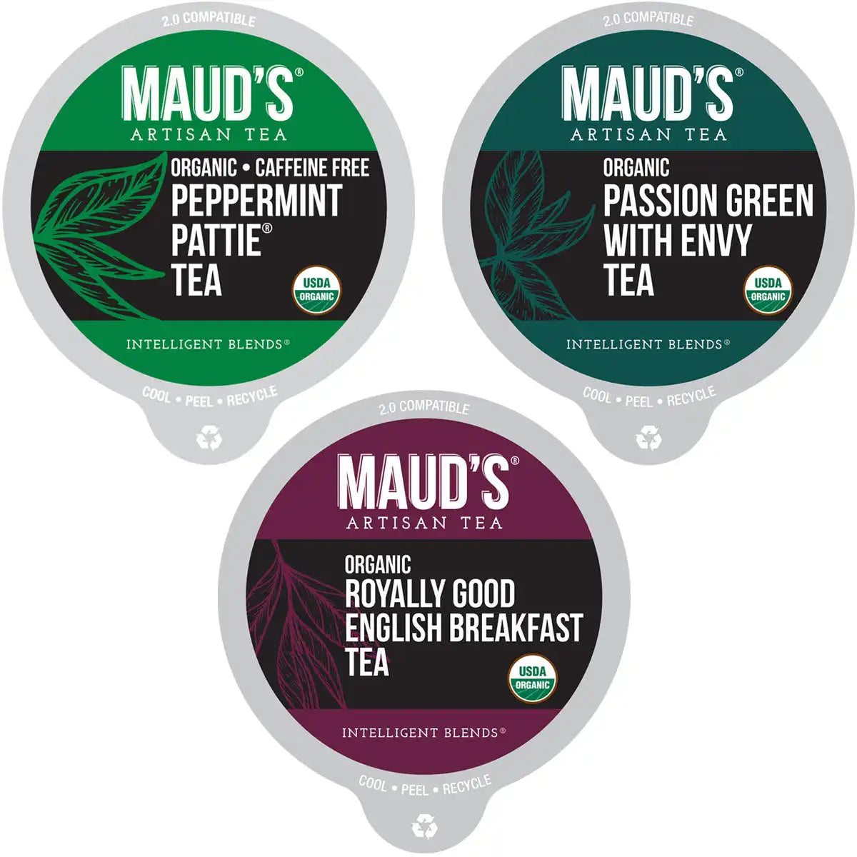 Maud's Organic Original Tea Variety Bundle - 72ct