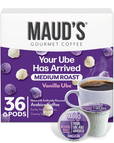 Maud's Vanilla Ube Flavored Coffee Pods