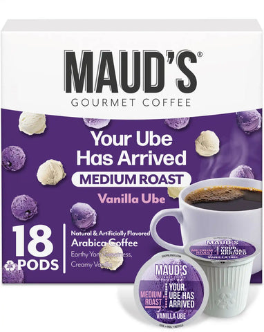 Maud's Vanilla Ube Flavored Coffee Pods