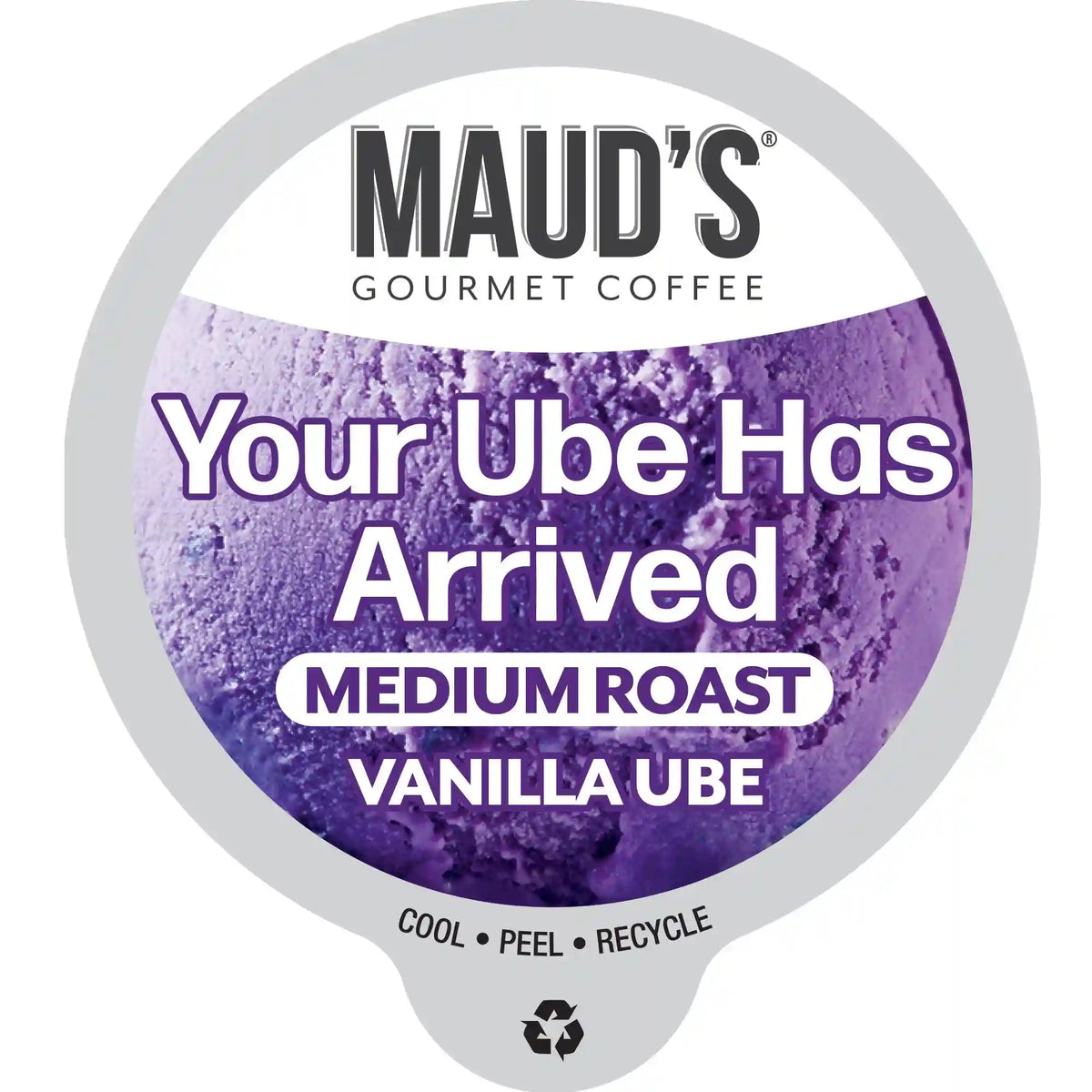 Maud's Vanilla Ube Flavored Coffee Pods