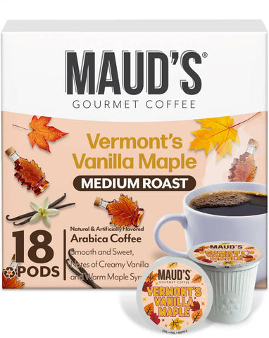 Maud's Vermont's Vanilla Maple Coffee Pods