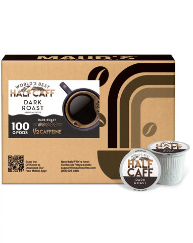 World's Best Half Caff™ Dark Roast Coffee Pods