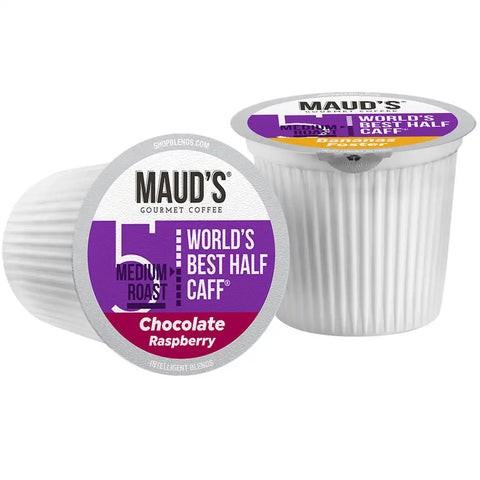 Maud's World's Best Half Caff Flavored Coffee Pods Variety Pack - 48ct