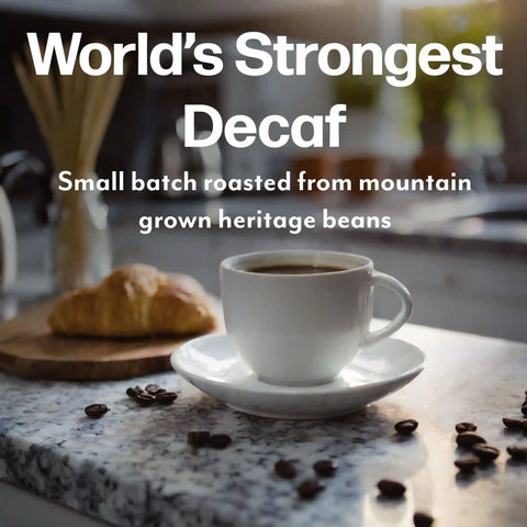 Maud's World's Strongest Decaf Dark Roast Ground Coffee